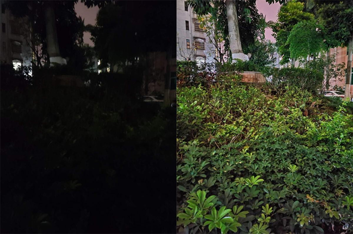 Samsung Galaxy S20+’ın Muhteşem Bir Gece Moduna Sahip Olduğunu Gösteren Fotoğraf