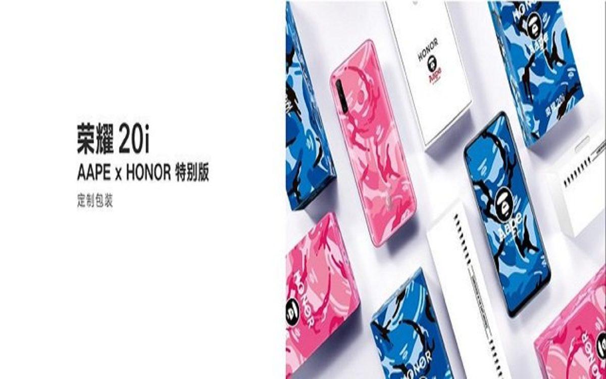 Honor 20i AAPE x Special Edition, Çin’de Satışa Sunuldu