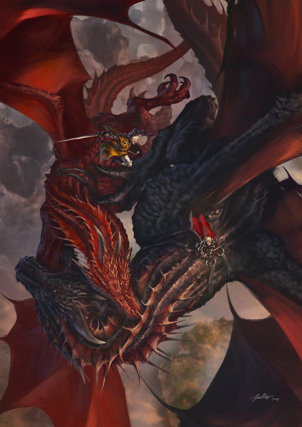 Ejderhalar da Sever: Game of Thrones Kitabında Adı Geçen Bütün Westeros Ejderhaları