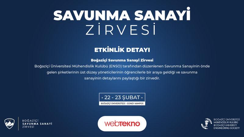 Boğaziçi Savunma Sanayi Zirvesi İçin Geri Sayım Başladı