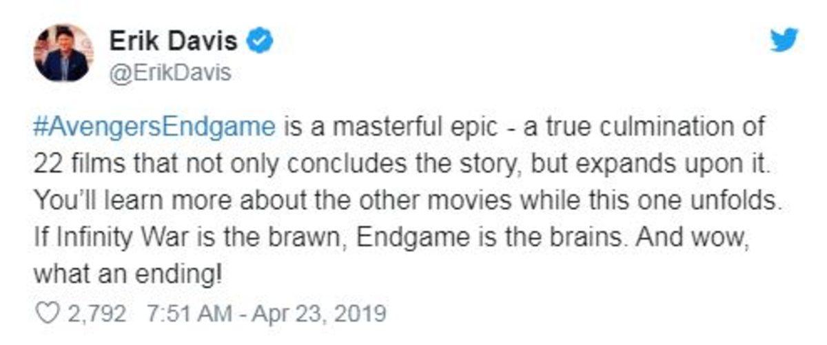 Avengers: Endgame’i Önceden İzleyenlerin Heyecanınızı 5 Kat Arttıracak Ortak Yorumu