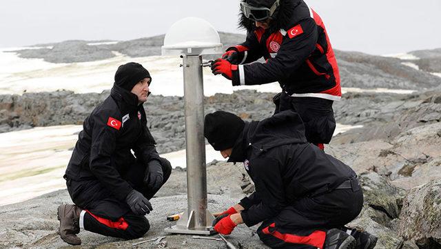 Türkiye Sınırları Dışındaki İlk Türk Küresel Uydu Seyrüsefer Sistemi Antarktika’da Kuruldu