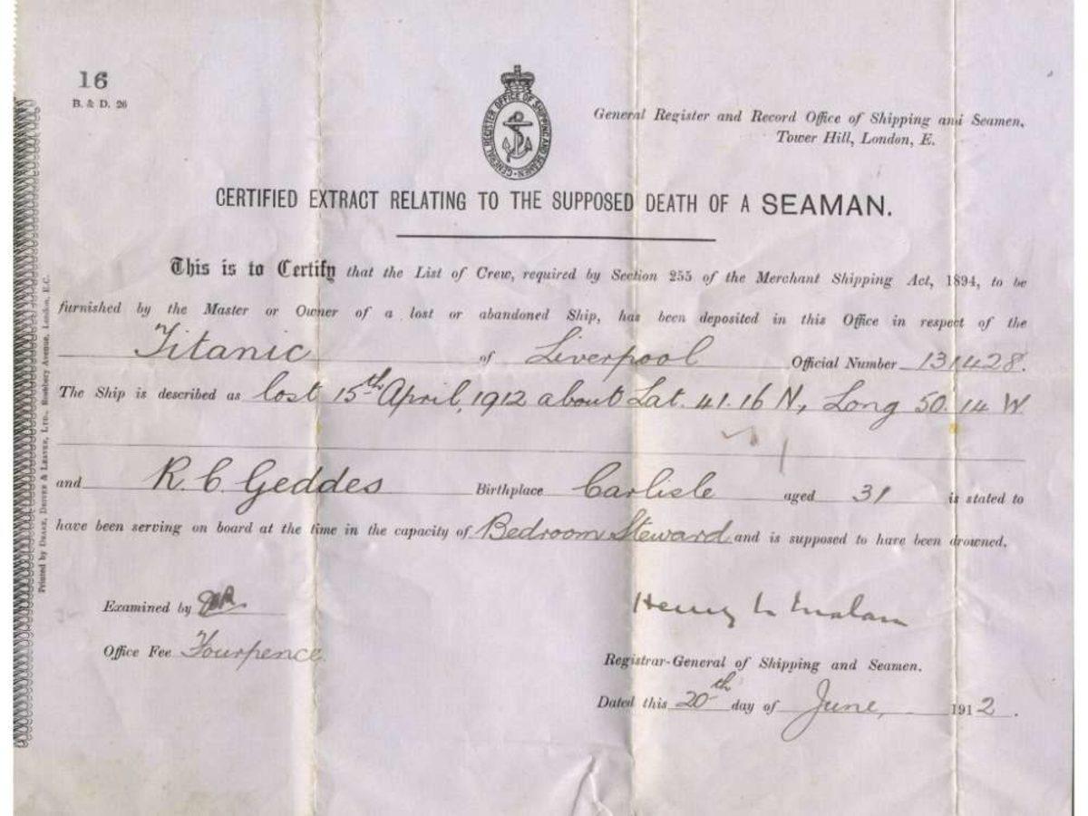 Bir Aşk Mektubu, Titanik’in Batmadan Önce Yaşadığı Bir Olayı Açığa Çıkardı