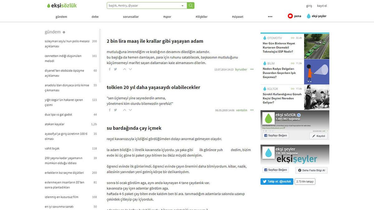 Alexa Verilerine Göre Türkiye’nin En Değerli 20 İnternet Sitesi
