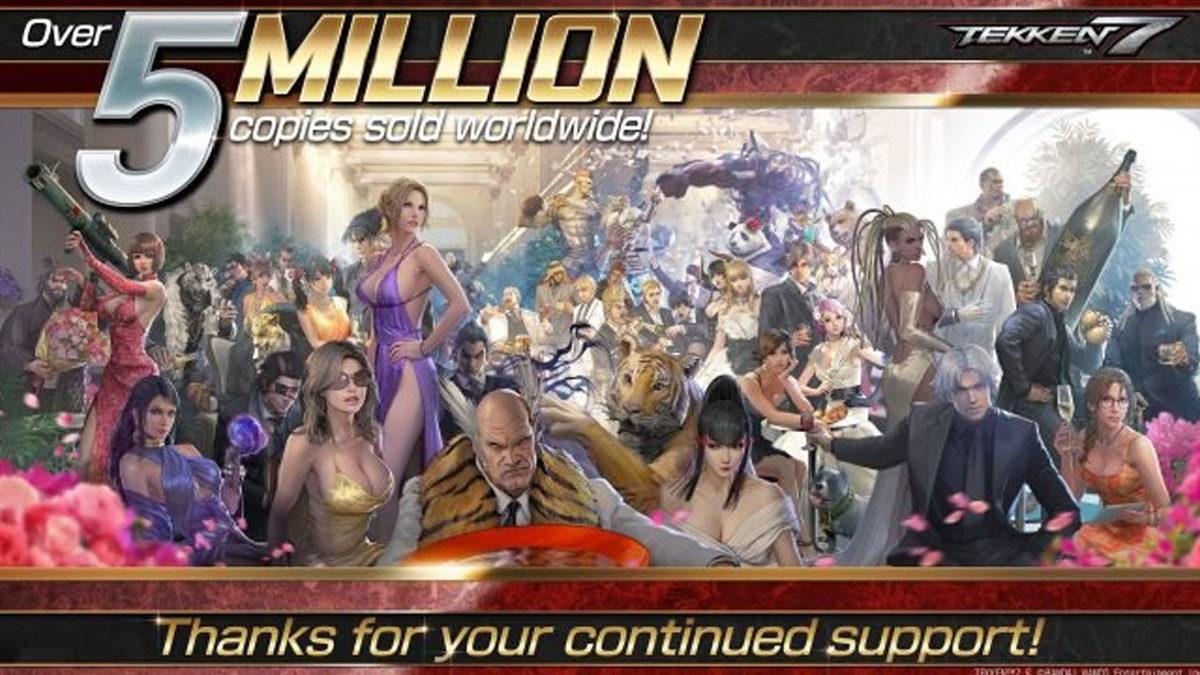Tekken 7, Satış Rakamında 5 Milyona Ulaştı