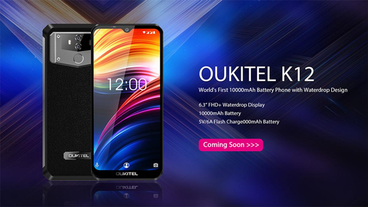İçinde Telefon da Olan 10.000 mAh Bataryalı Oukitel K12 Duyuruldu