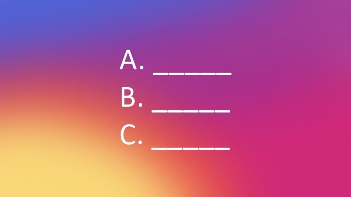 Instagram’da Soru Bombardımanı Başlıyor: Hikayeler’e Test Özelliği Geldi