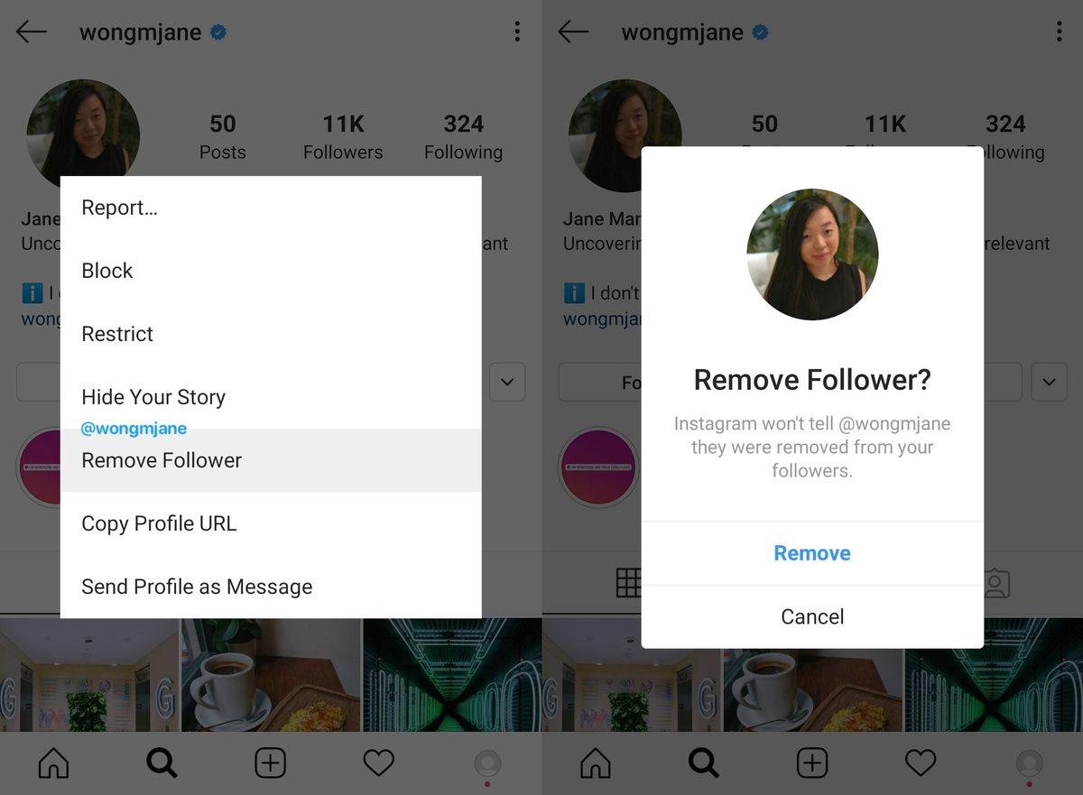 Instagram’ın Android Sürümüne Profil Sayfasında Takipçi Çıkarma Özelliği Geliyor