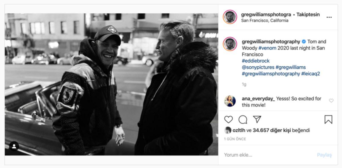 Venom 2’nin Setinden İlk Fotoğraflar Geldi