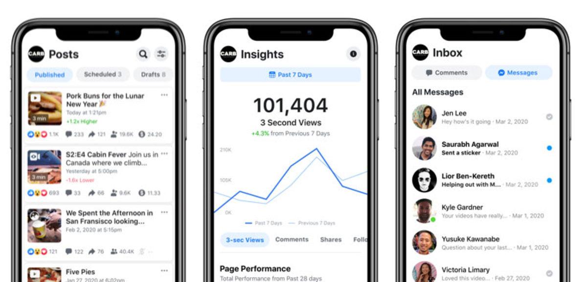 Facebook’un Sayfa Yönetim Paneli ’Creator Studio’ Mobil Platformlara Geldi
