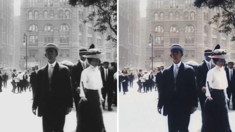 109 Yıllık Kısa Film, Yapay Zeka ile 4K Çözünürlüğe Kavuştu (Video)