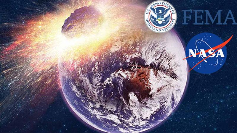 NASA ve FEMA, Ortak Çalışarak Bir Asteroit Çarpışması Simülasyonu Hazırlayacak