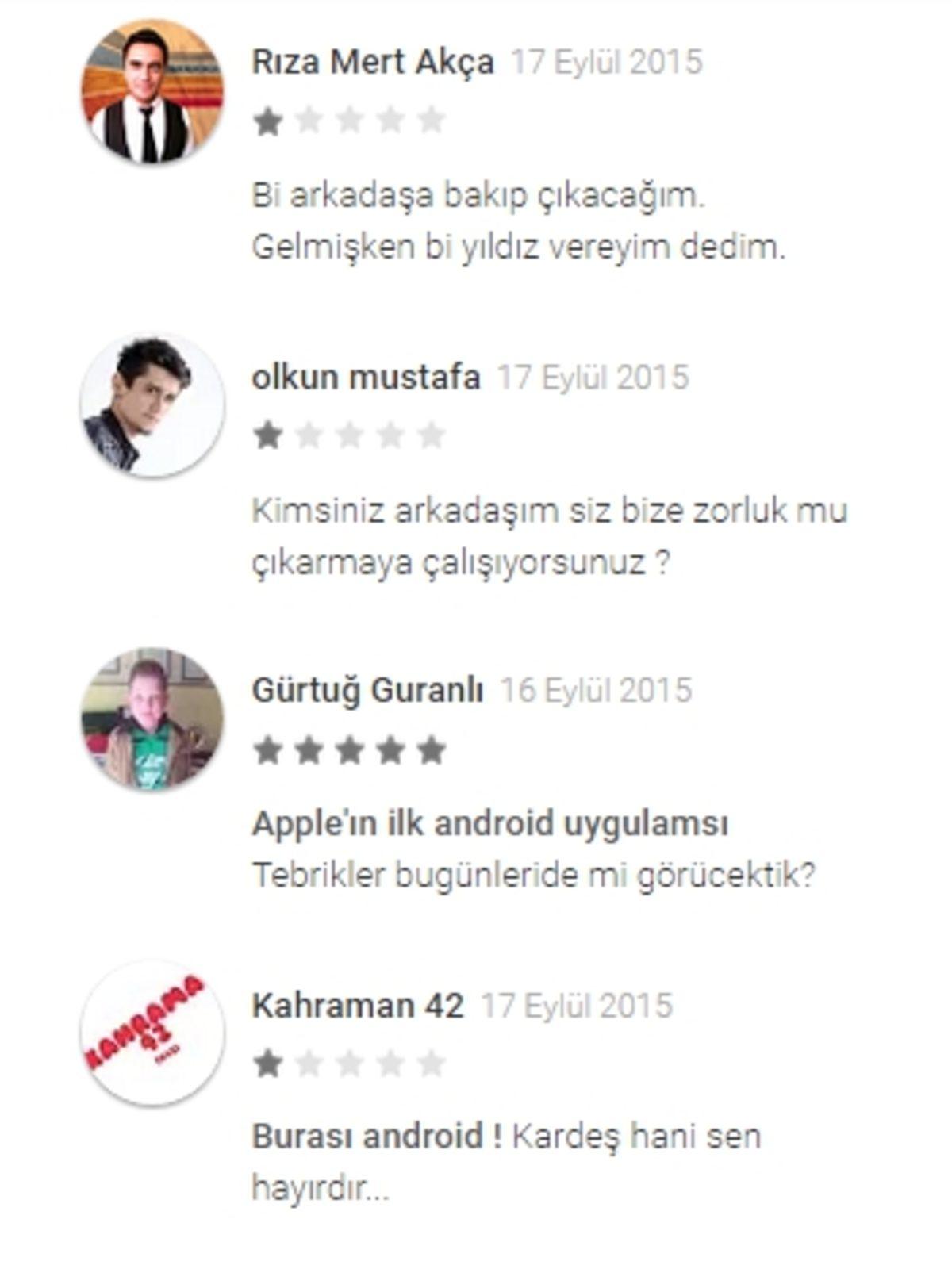 Move to iOS Uygulamasına Android Kullanıcılarından Eleştiri