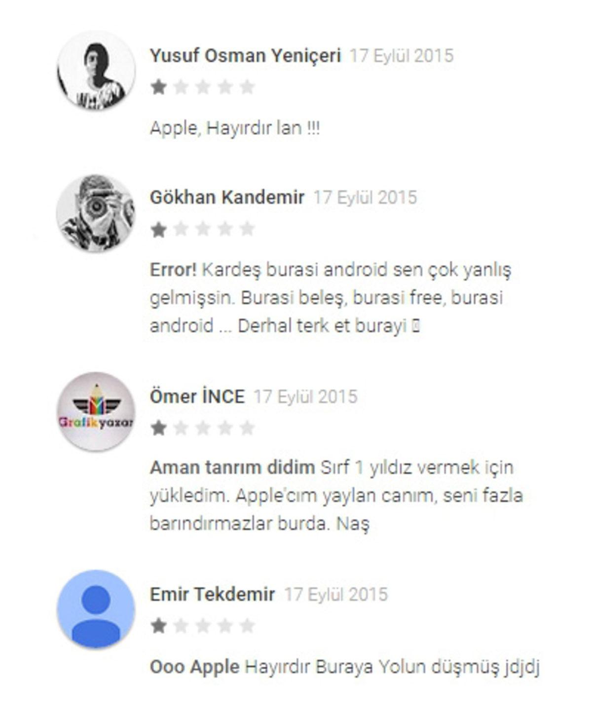 Move to iOS Uygulamasına Android Kullanıcılarından Eleştiri