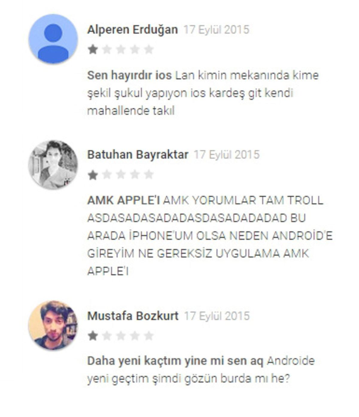 Move to iOS Uygulamasına Android Kullanıcılarından Eleştiri
