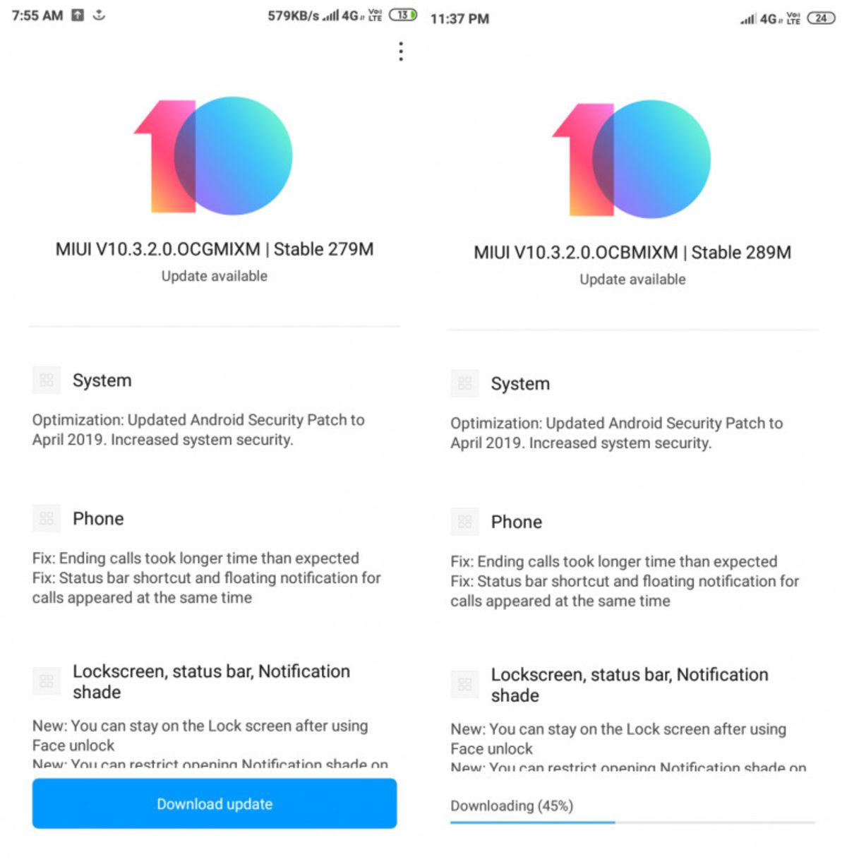 Xiaomi Redmi 6 ve Redmi 6a İçin MIUI 10.3 Güncellemesi Yayımlandı