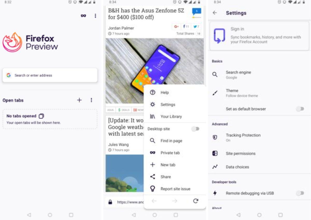 Mozilla, Android’de Firefox’un Yerini Alacak Fenix İsminde Bir Tarayıcı Geliştiriyor