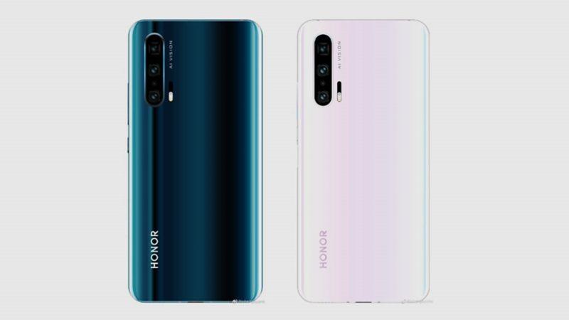 Honor 20 Pro’nun Renk Seçenekleri Bir Görselde Ortaya Çıktı