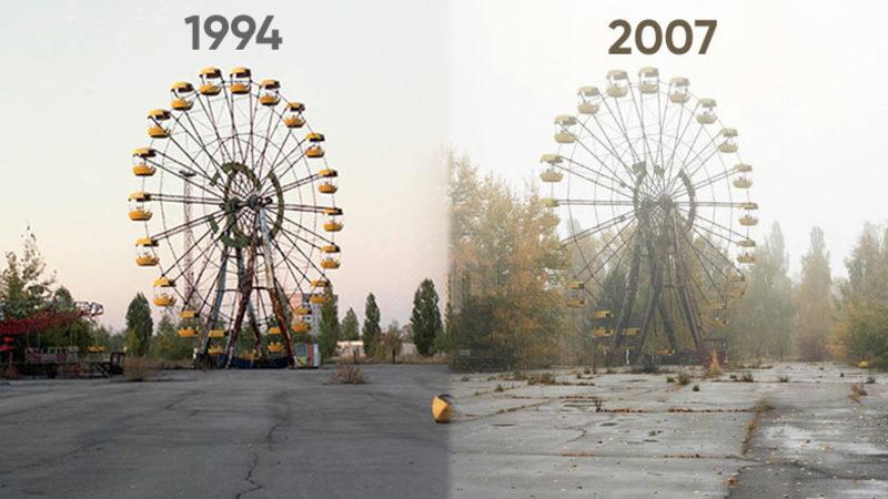 Çernobil’de Zamanla Nelerin Değiştiğini Gösteren 18 Çarpıcı Fotoğraf