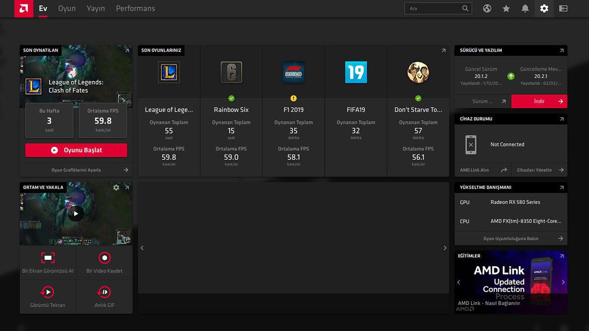 AMD Ekran Kartı Driver Güncelleme Nasıl Yapılır?