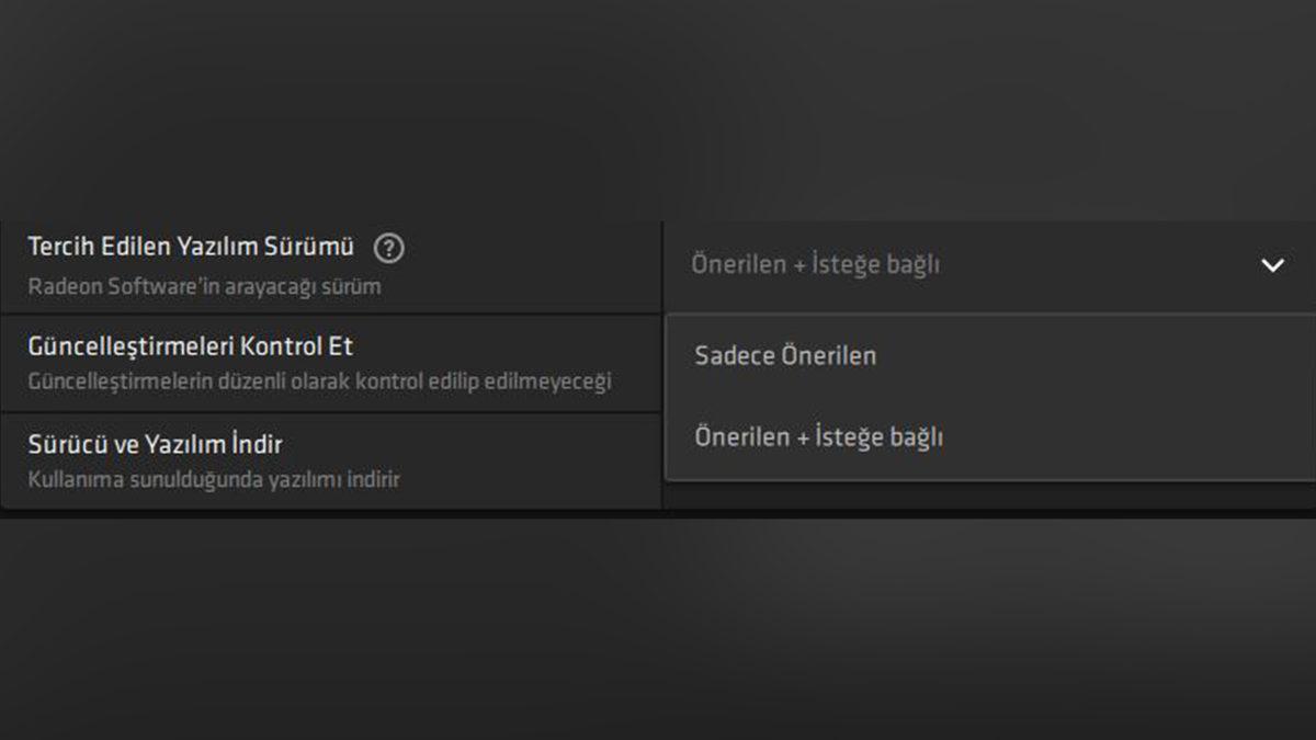 AMD Ekran Kartı Driver Güncelleme Nasıl Yapılır?