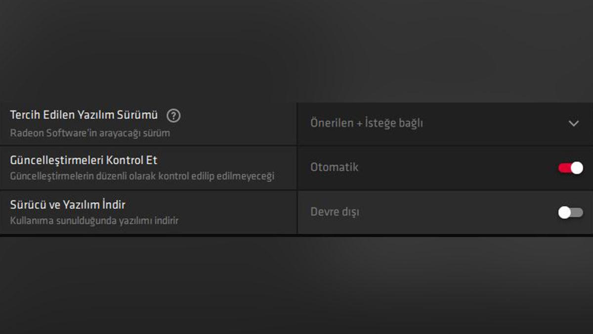 AMD Ekran Kartı Driver Güncelleme Nasıl Yapılır?
