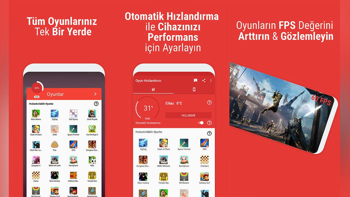 Android Telefonlar İçin 5 Game Booster Uygulama