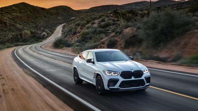 2020 BMW X6 M, Mineral Beyazı Rengiyle Yollarda