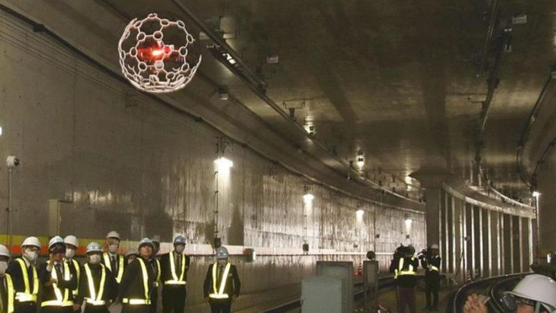 Japonya’da Metro Tüneli İncelemesine Drone’lu Çözüm Bulundu