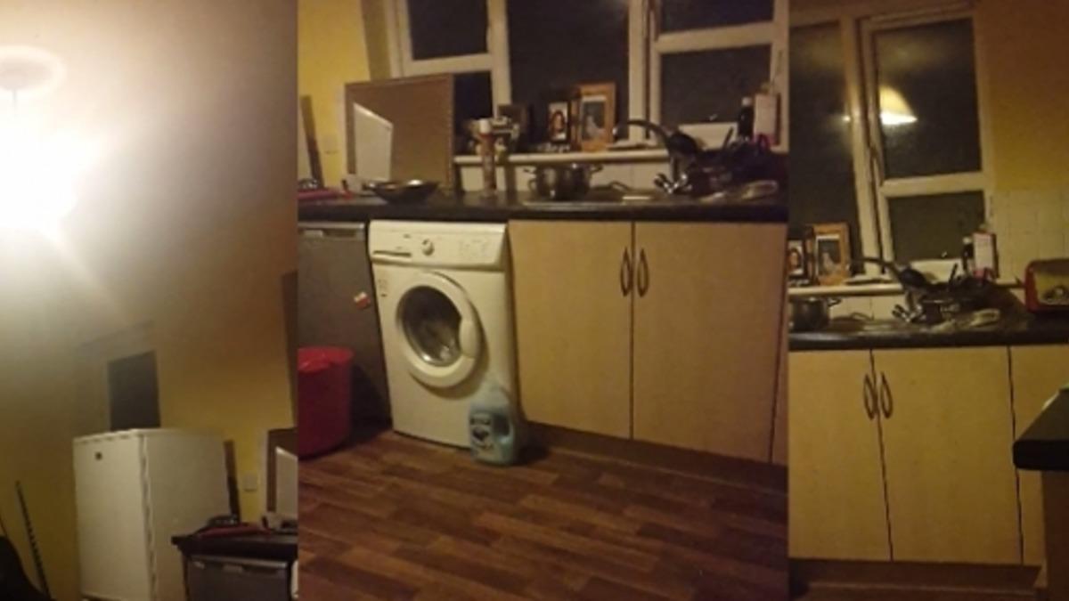 Evindeki Hayaletin Varlığını Kanıtlamak Adına Video Paylaştı