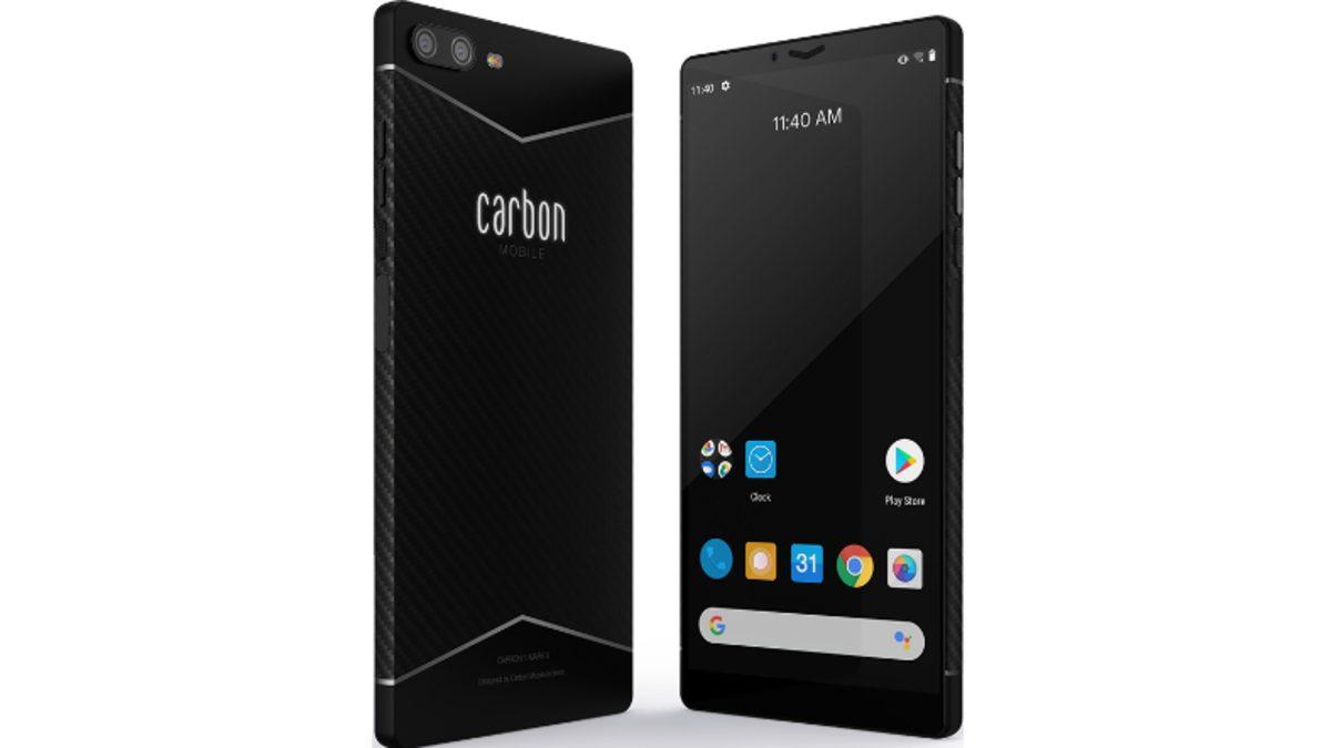 Dünyanın İlk Karbon Fiber Telefonu ile Tanışın: Carbon 1 Mark II
