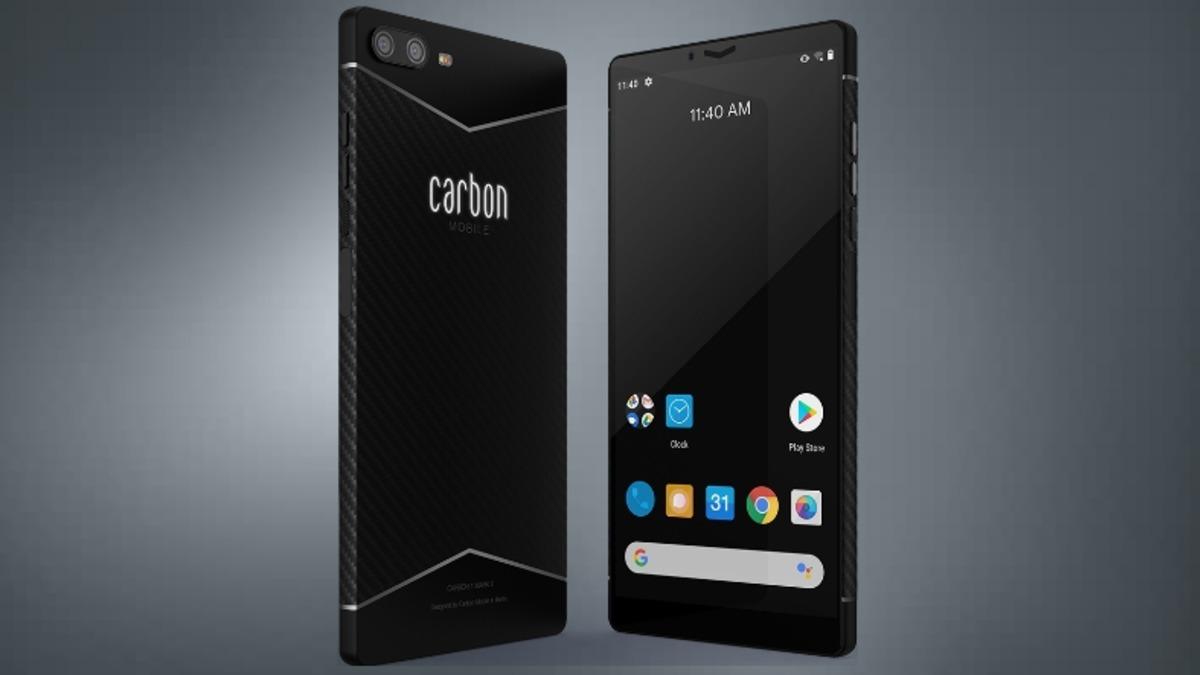 Dünyanın İlk Karbon Fiber Telefonu ile Tanışın: Carbon 1 Mark II