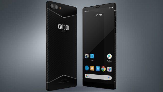 Dünyanın İlk Karbon Fiber Telefonu ile Tanışın: Carbon 1 Mark II