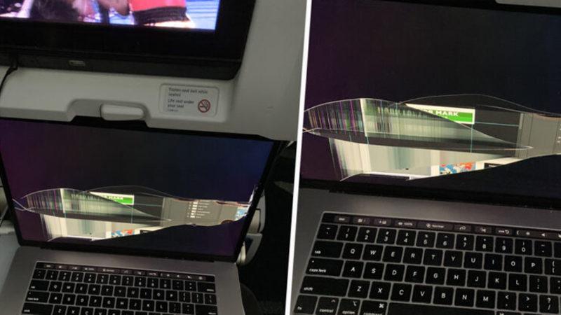 Uçak Yolculuğunda Neden Dizüstü Bilgisayar Kullanmamanız Gerektiğini Gösteren Olay