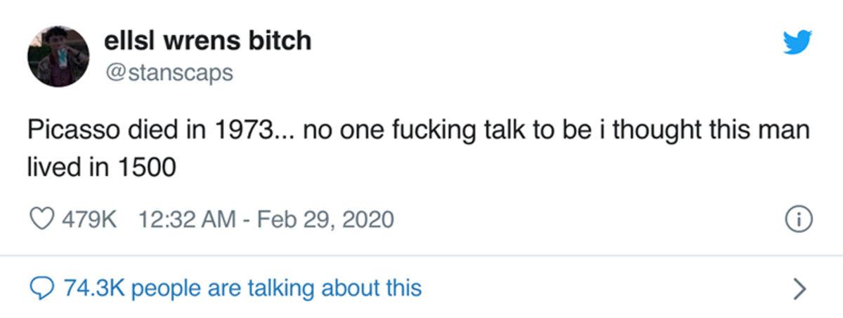 Picasso’nun Ölüm Tarihine Şaşıran Twitter Kullanıcılarının Tepkileri
