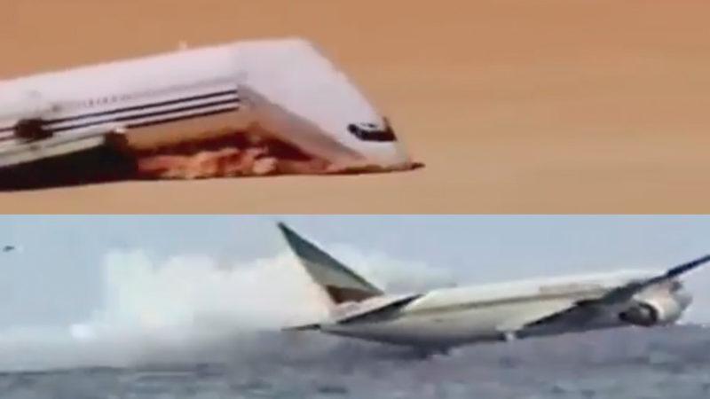 Yaşandığına İnanmakta Zorlanacağınız Tüyler Ürpertici 10 Uçak Kazası (Video)