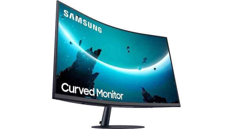 Samsung, Yeni Kavisli Monitör Serisi T55’i Tanıttı
