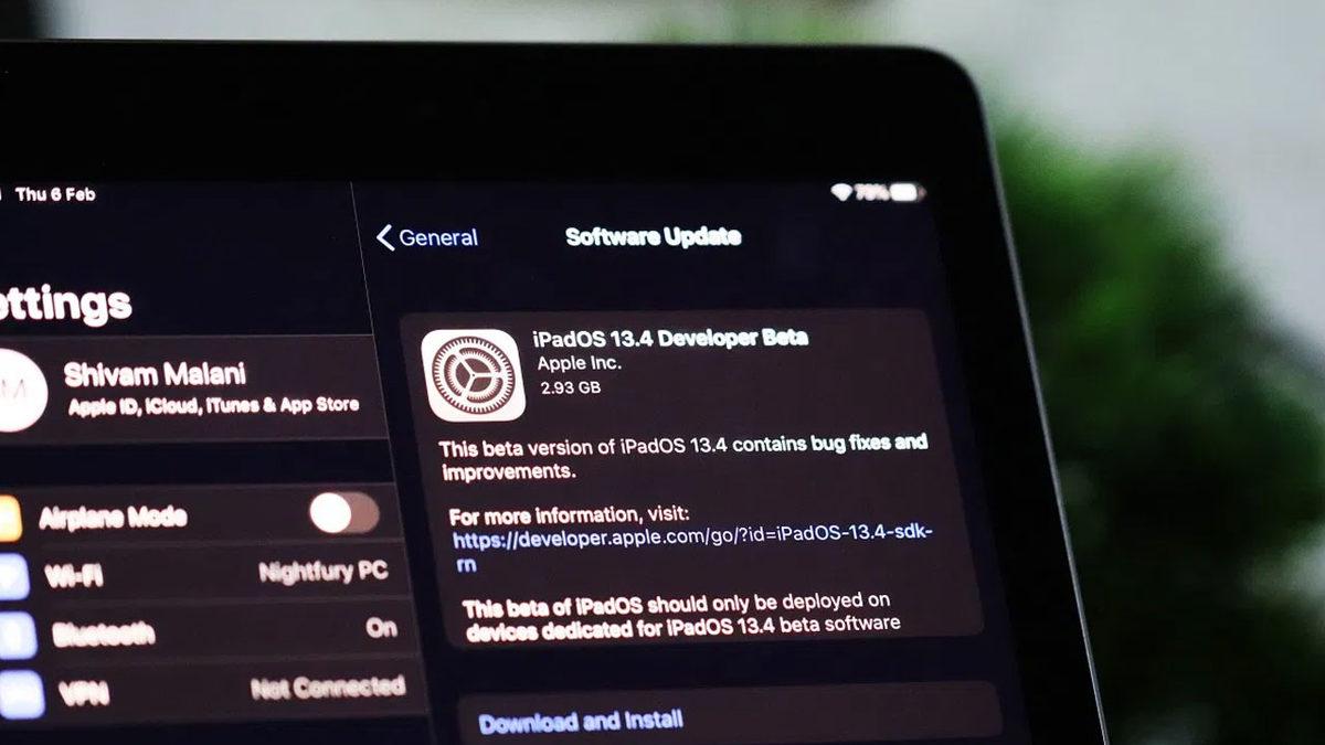 Apple, iOS ve iPadOS 13.4 Beta 4’ü Yayınladı