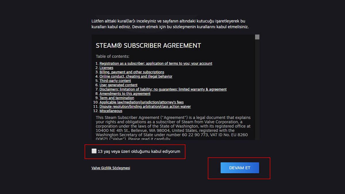 Steam Kaydol: Steam’e Nasıl Üye Olunur?