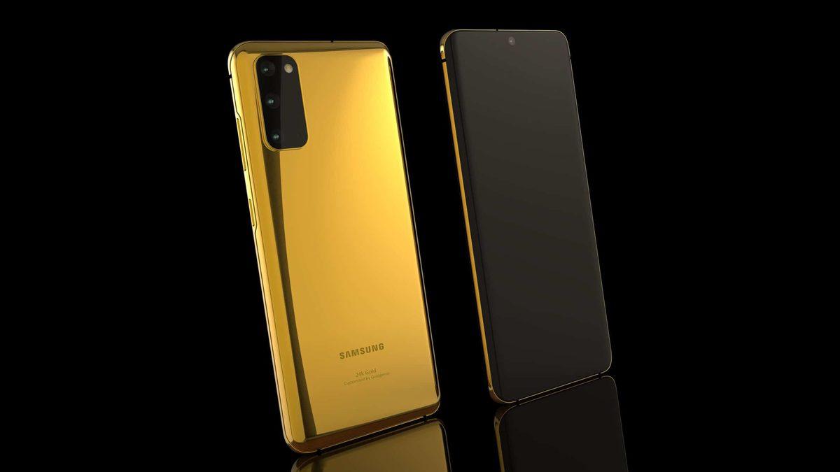 24K Gold Galaxy S20 Serisi Çıktı 2 Samsung Galaxy S20 Serisinin Fiyatıyla Dudak Uçuklatan 24K Altın Kaplama Seçeneği Çıktı