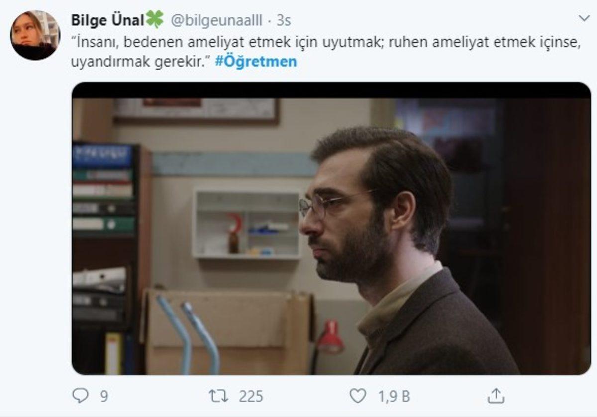 İlk Bölümüyle Büyük Beğeni Toplayan Öğretmen Dizisine Sosyal Medyadan Gelen İlk Tepkiler