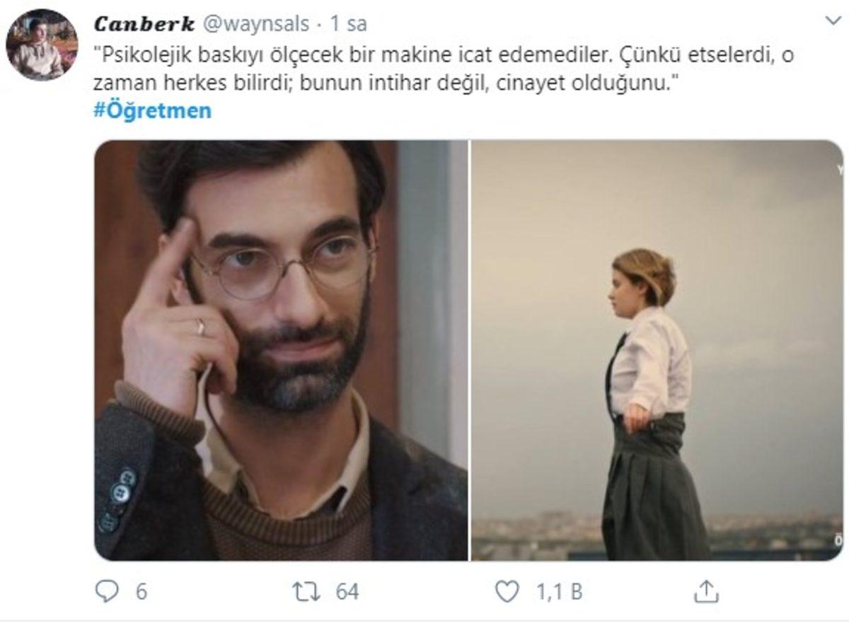 İlk Bölümüyle Büyük Beğeni Toplayan Öğretmen Dizisine Sosyal Medyadan Gelen İlk Tepkiler