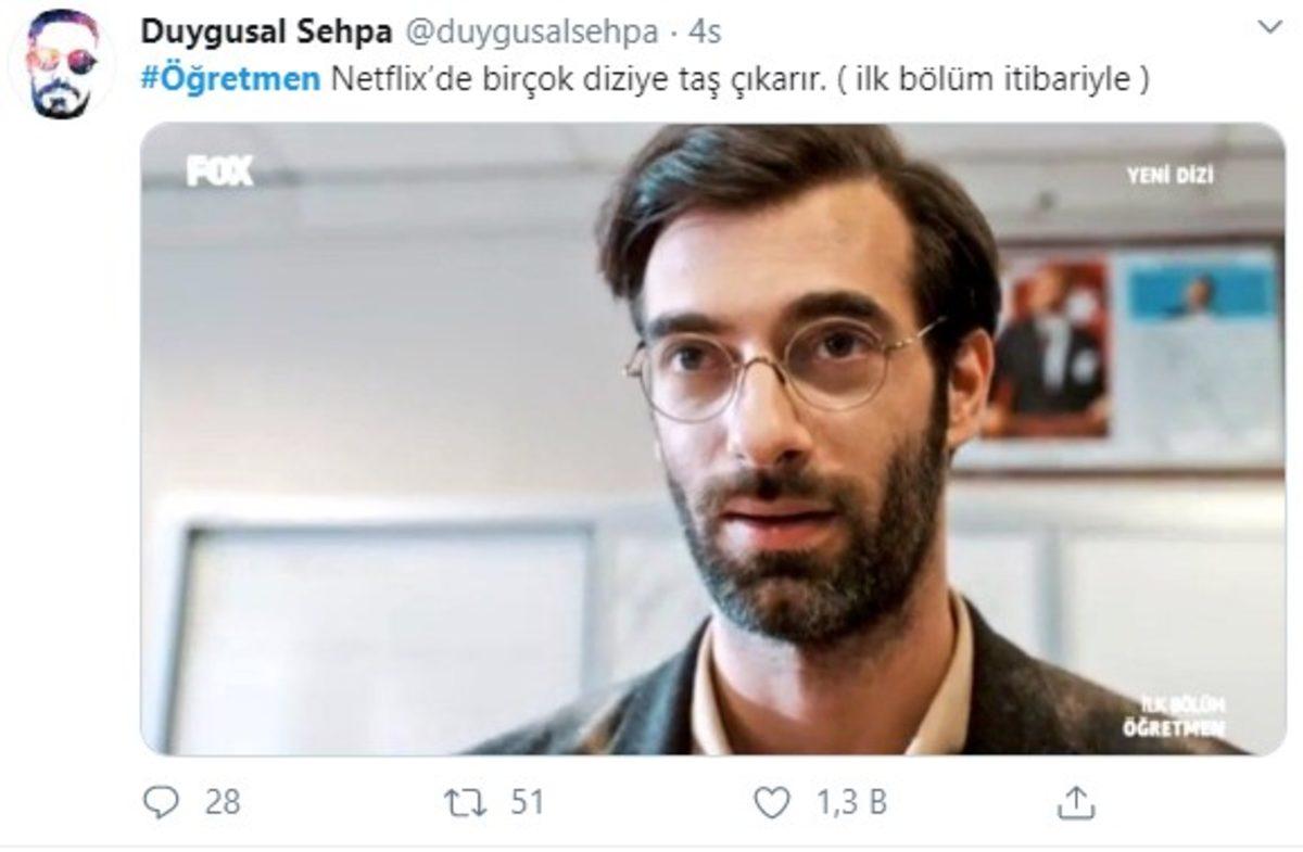 İlk Bölümüyle Büyük Beğeni Toplayan Öğretmen Dizisine Sosyal Medyadan Gelen İlk Tepkiler