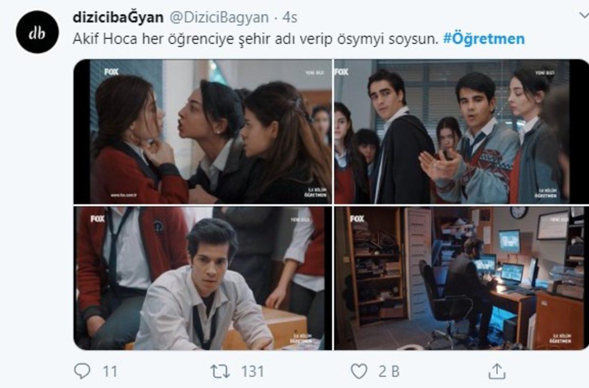 İlk Bölümüyle Büyük Beğeni Toplayan Öğretmen Dizisine Sosyal Medyadan Gelen İlk Tepkiler