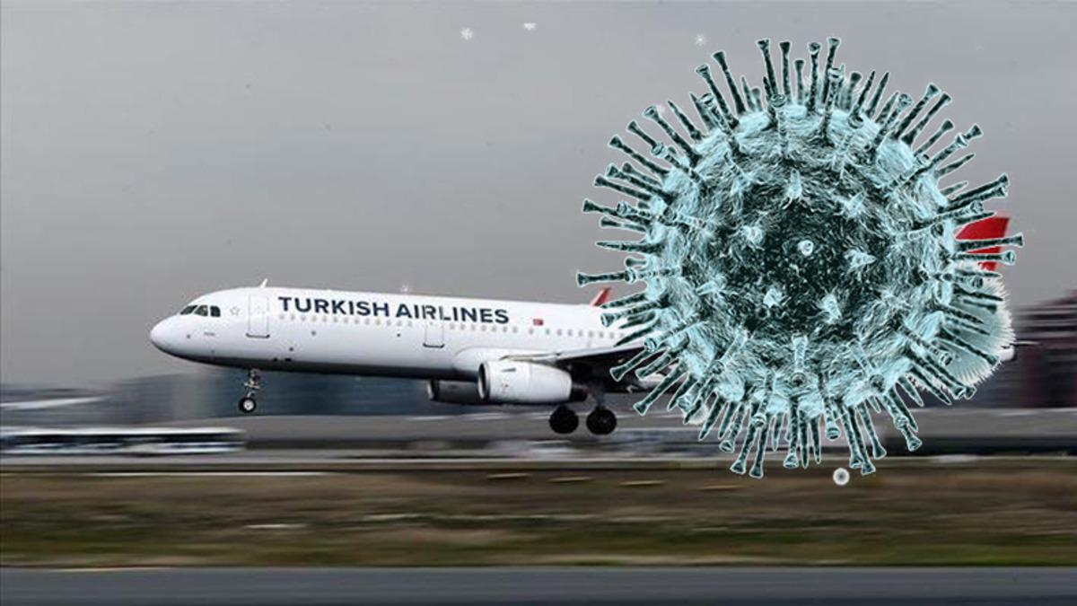 İstanbul’dan Kalkan THY Uçağında Corona Virüsü Tespit Edildi