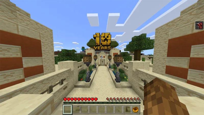 Minecraft’ın 10. Yıl Haritası Birçok Sürprizle Birlikte Geldi