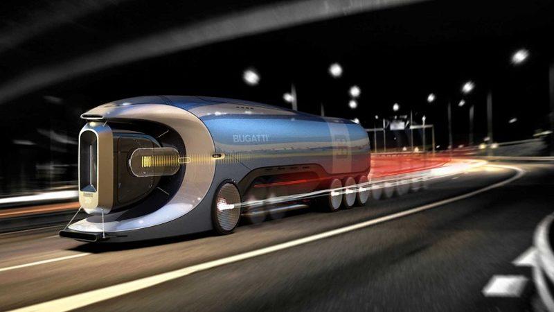 Hayal Gücünün Sınırlarını Zorlayan Tır Konsepti: Bugatti Hyper Truck