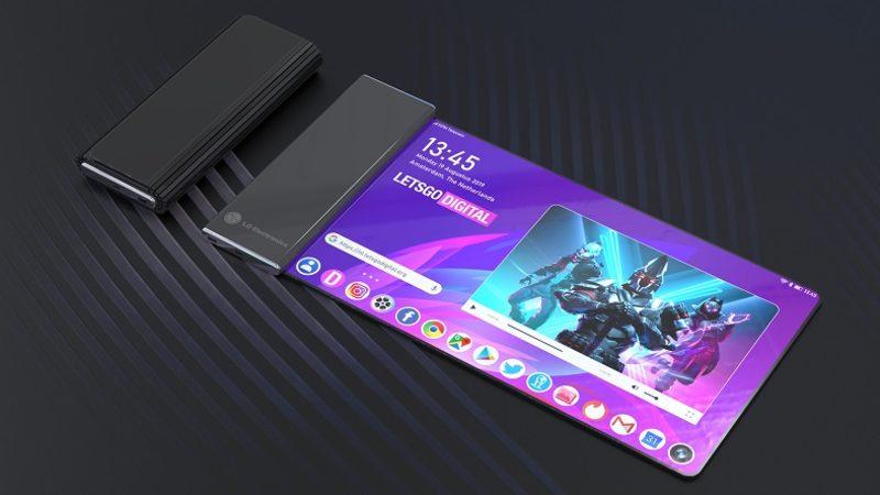 LG’nin Yuvarlanabilir Ekranlı Bir Telefon Üzerinde Çalıştığını Gösteren Patent