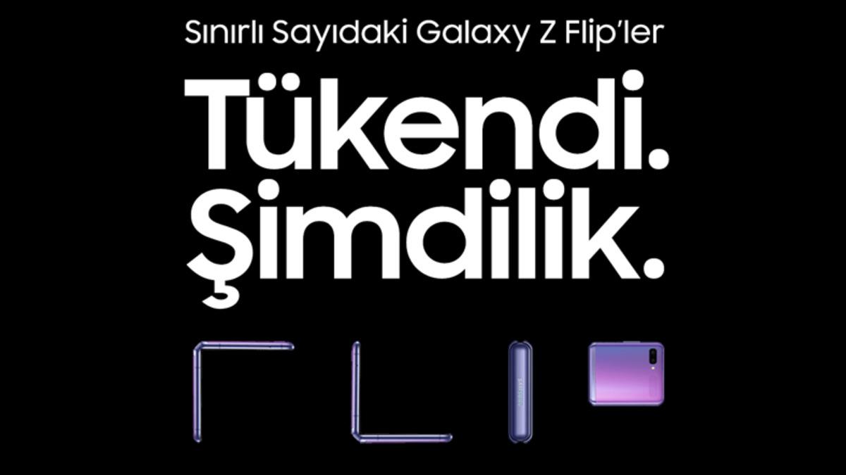 Samsung Galaxy Z Flip, Türkiye’de Satışa Çıkar Çıkmaz Tükendi
