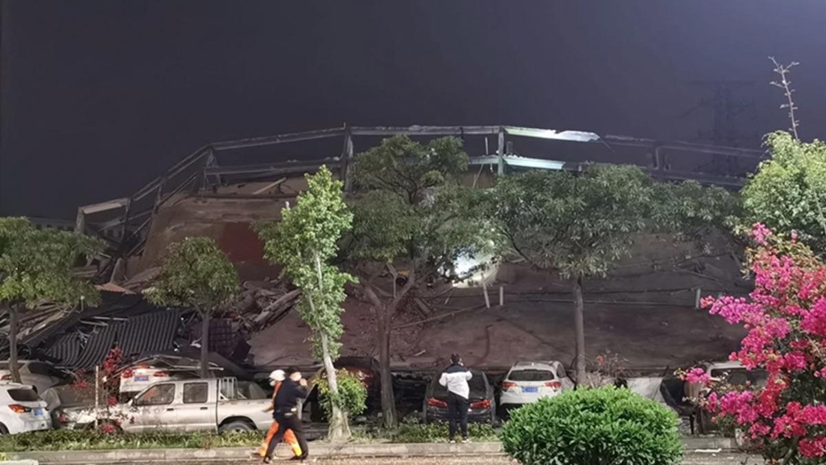 Çin’de Corona Virüsü Hastalarının Kaldığı Otel Çöktü